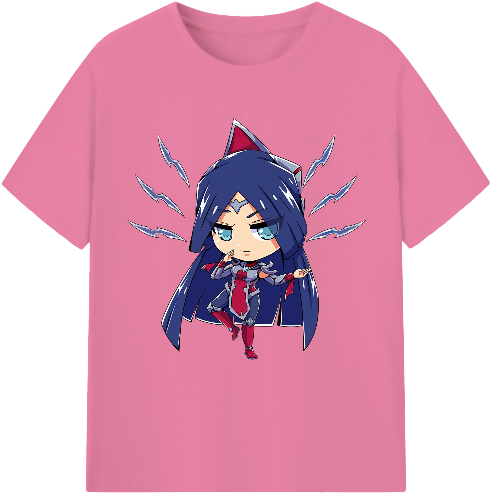 リーグ・オブ・レジェンド League of Legends LOL 綿100％半袖Tシャツ（フロントプリント）